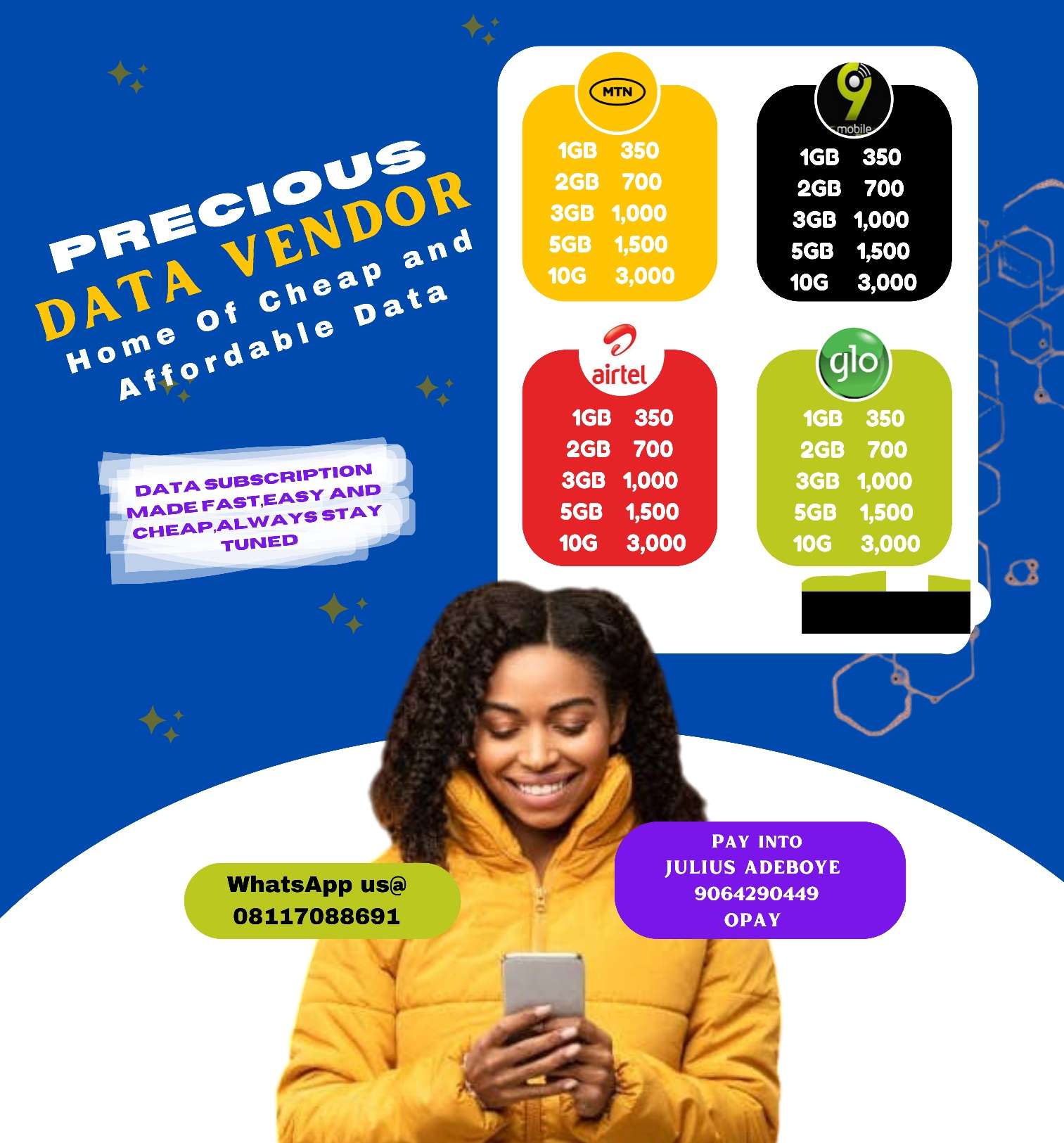Precious Ayo logo